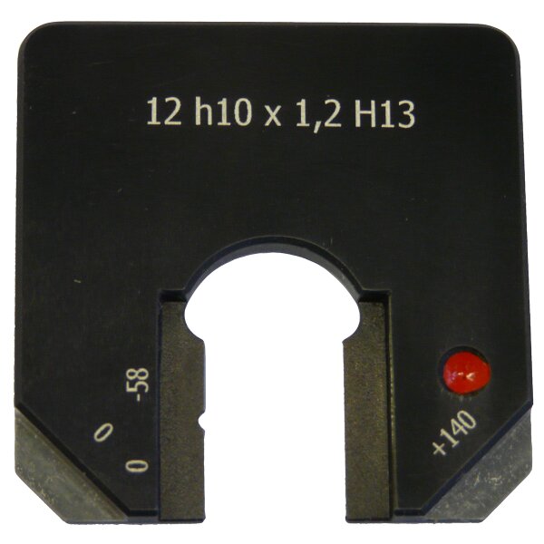 Calibre de inserción límite boca única versión plana 6-25mm