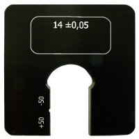 Limit gauge one-sided DIN 7162 / 7163 2-250mm